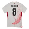 Officiële Voetbalshirt Japan Minamino 8 Uit 2024-25 - Heren